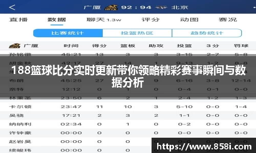 188篮球比分实时更新带你领略精彩赛事瞬间与数据分析