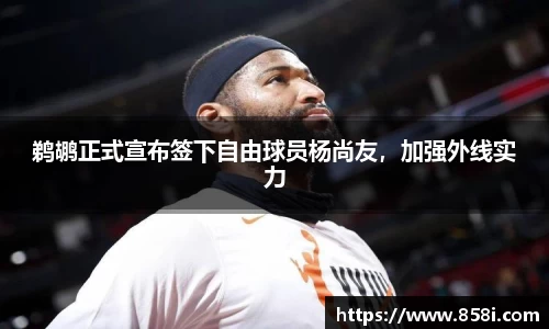 鹈鹕正式宣布签下自由球员杨尚友，加强外线实力